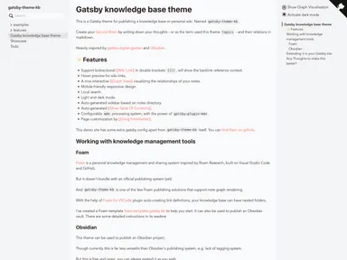 Gatsby Project Kb screenshot