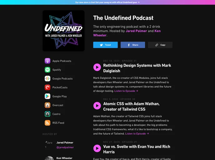 Undefined.fm screenshot